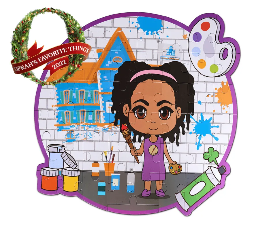 Makayla Art is Life Puzzle STEM Géant de 3 Pieds, 48 Pièces