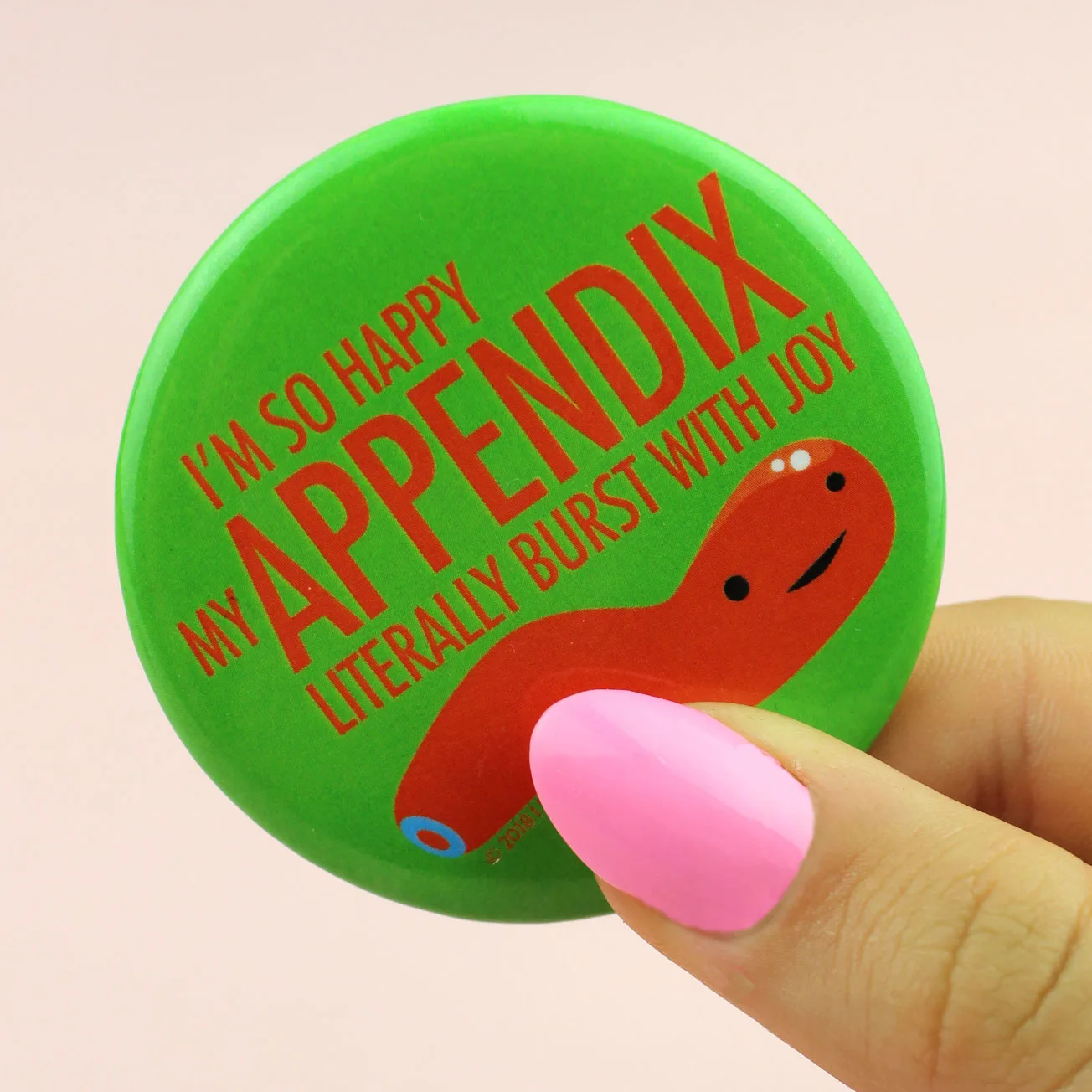 Magnete Appendice Letteralmente Esploso | Regalo Rimozione Appendice