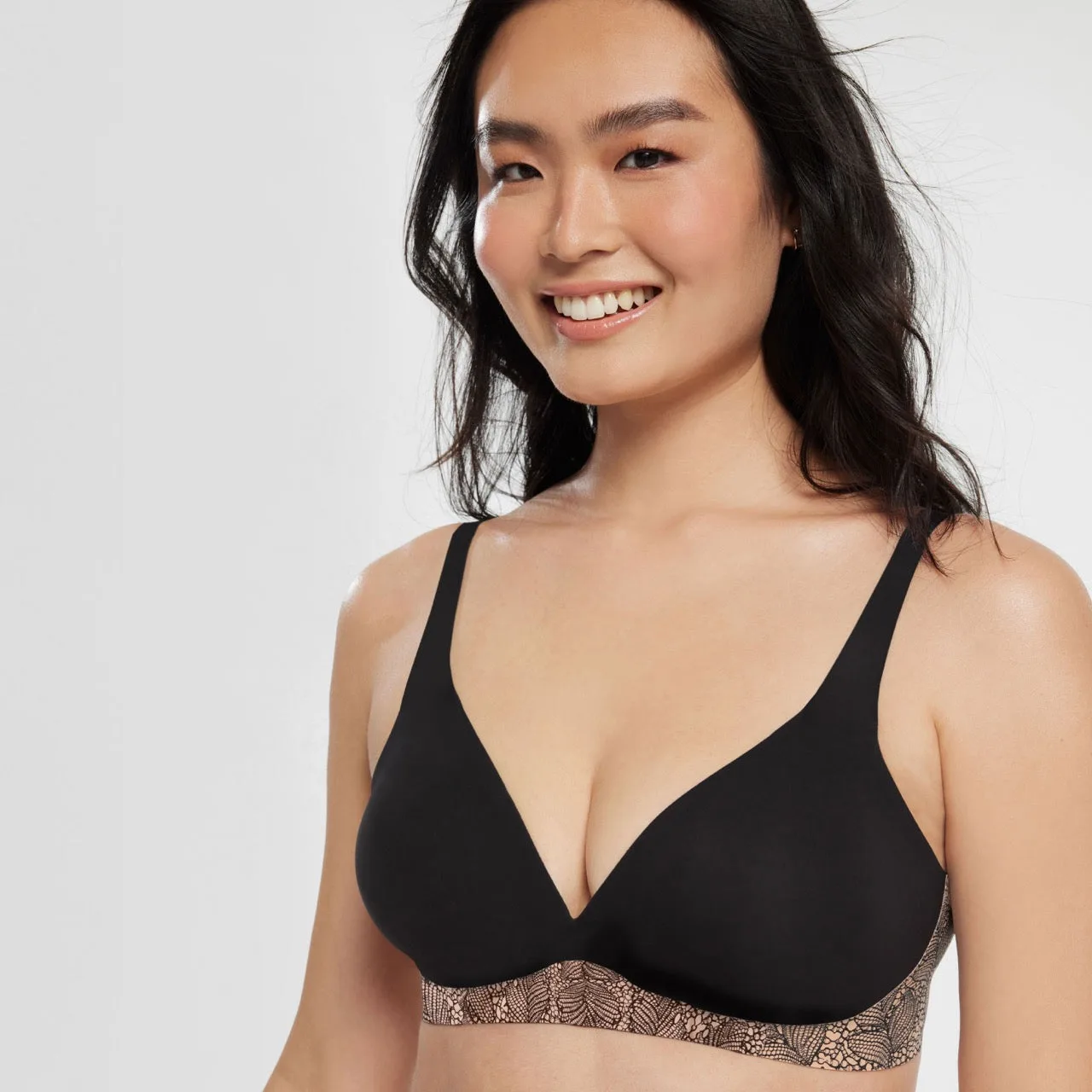 Starlette Plunge Bra - Black Lace (Final Sale)