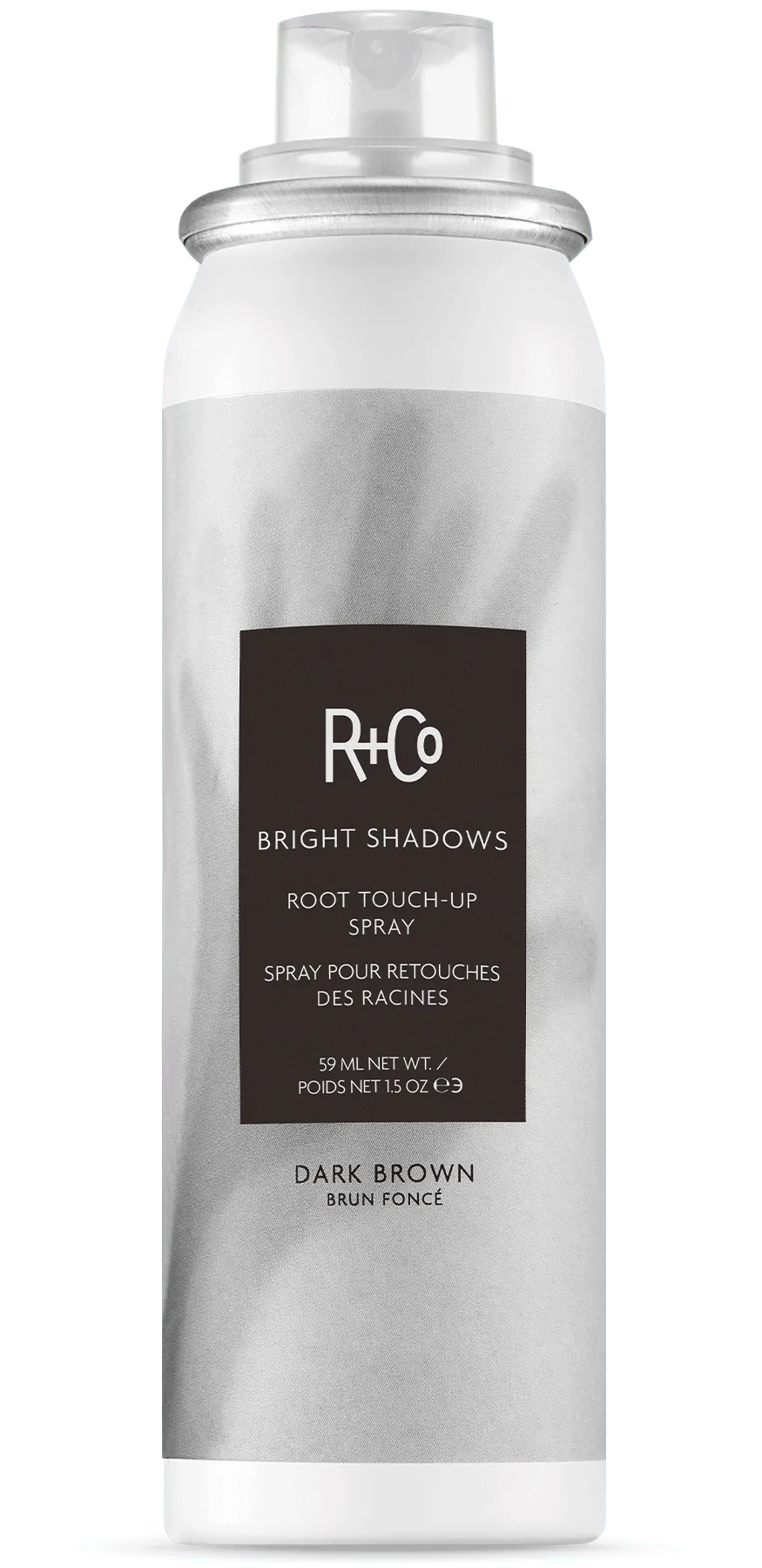 Anwendung von Root Touch-Up Spray für graue Ansätze
