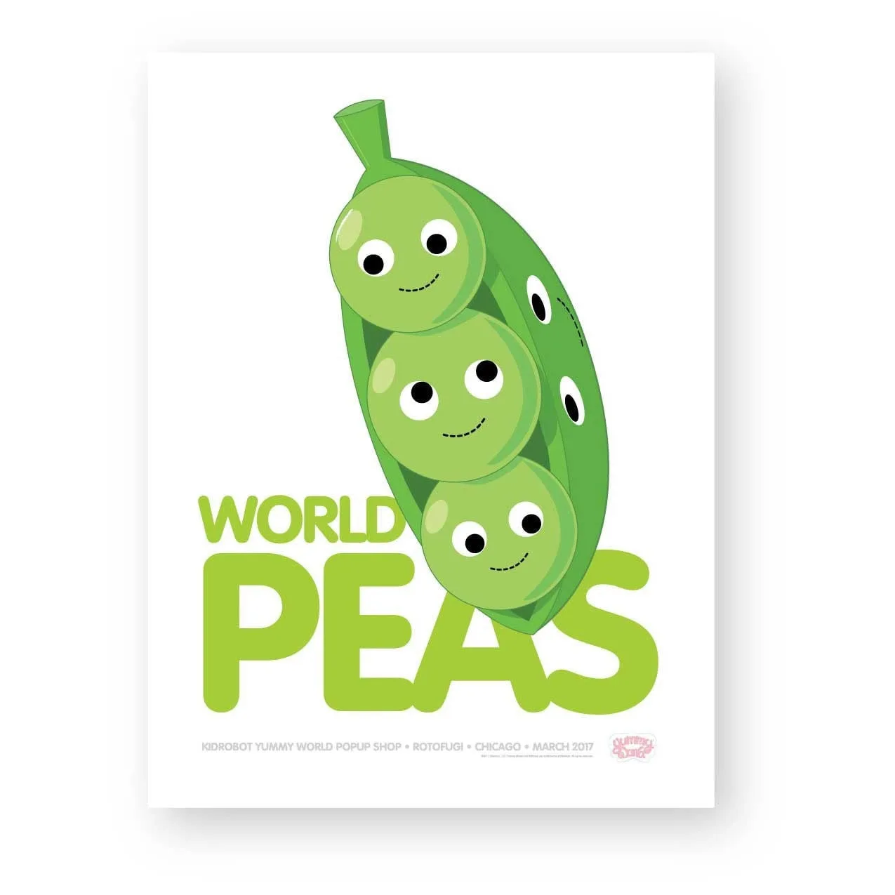 World Peas Yummy World Plakat Limitowany