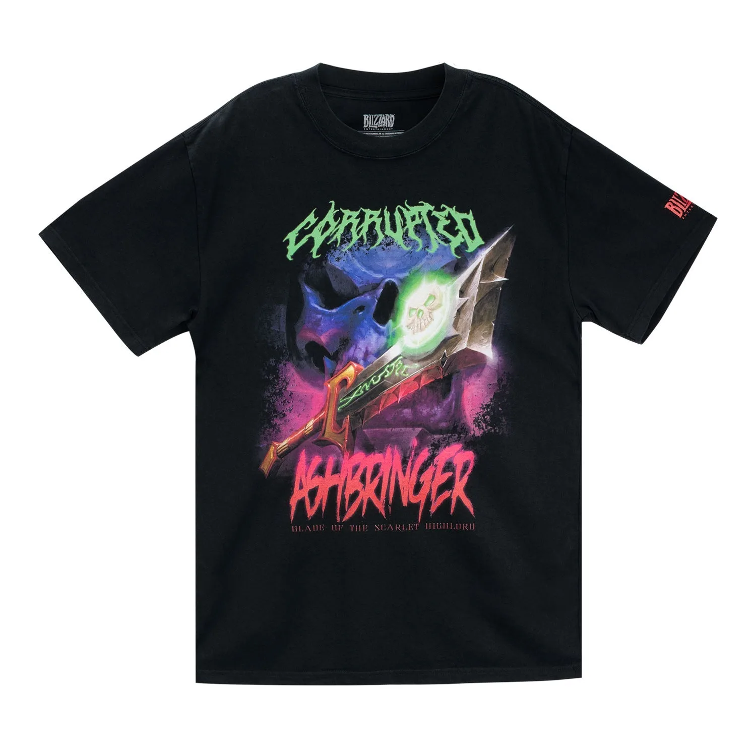 World of Warcraft Ashbringer Black T-Shirt