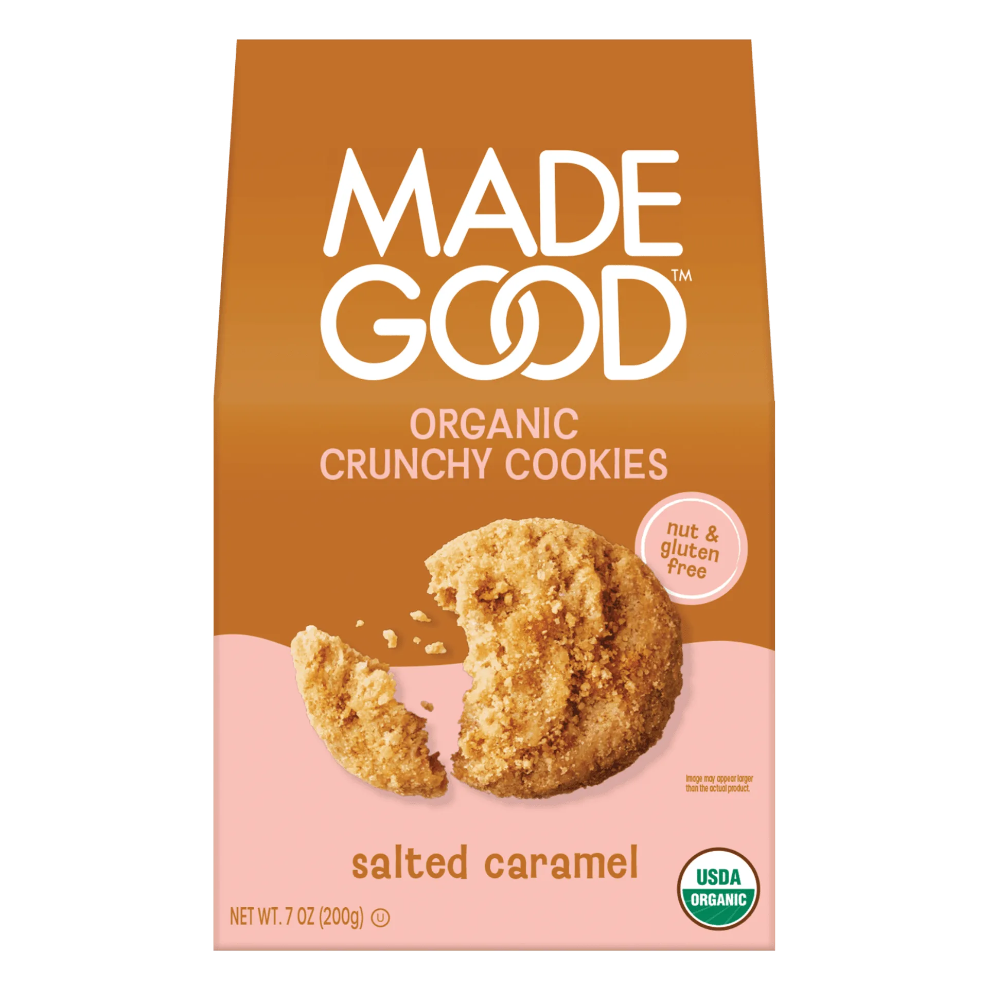 Salted Caramel Crunchy Cookies