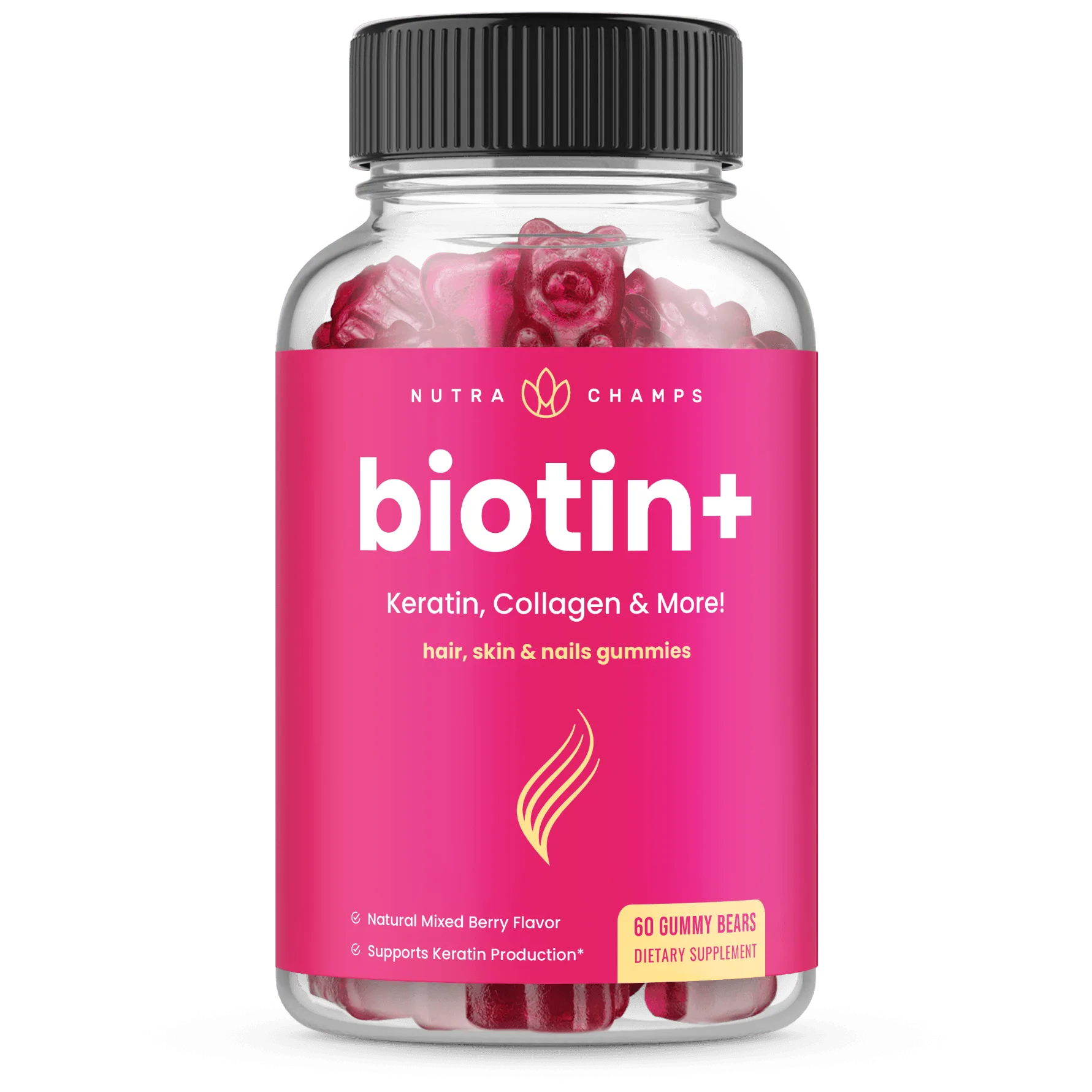 Biotin+ gumové bonbony