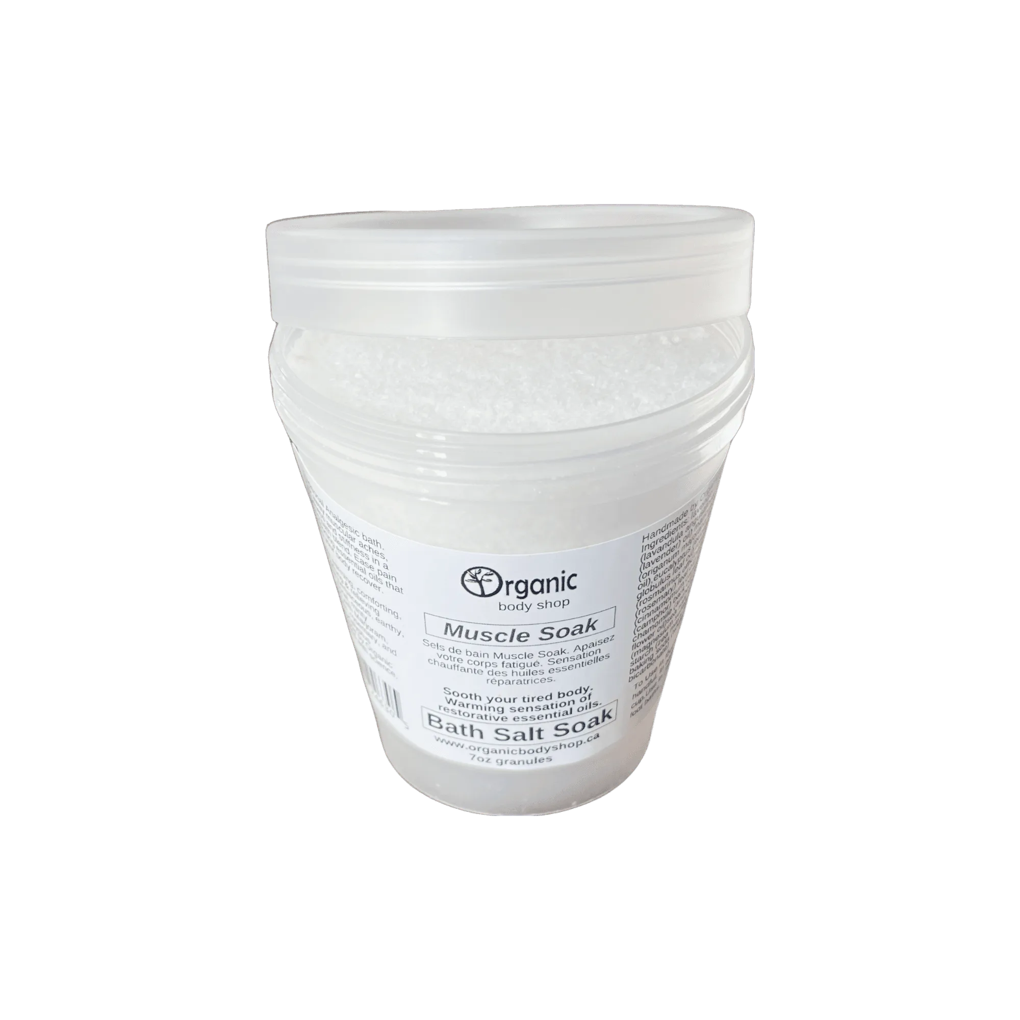 Muscle Soak Analgesic Bath Salts. 8oz