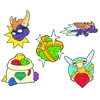 Spyro Pin Set