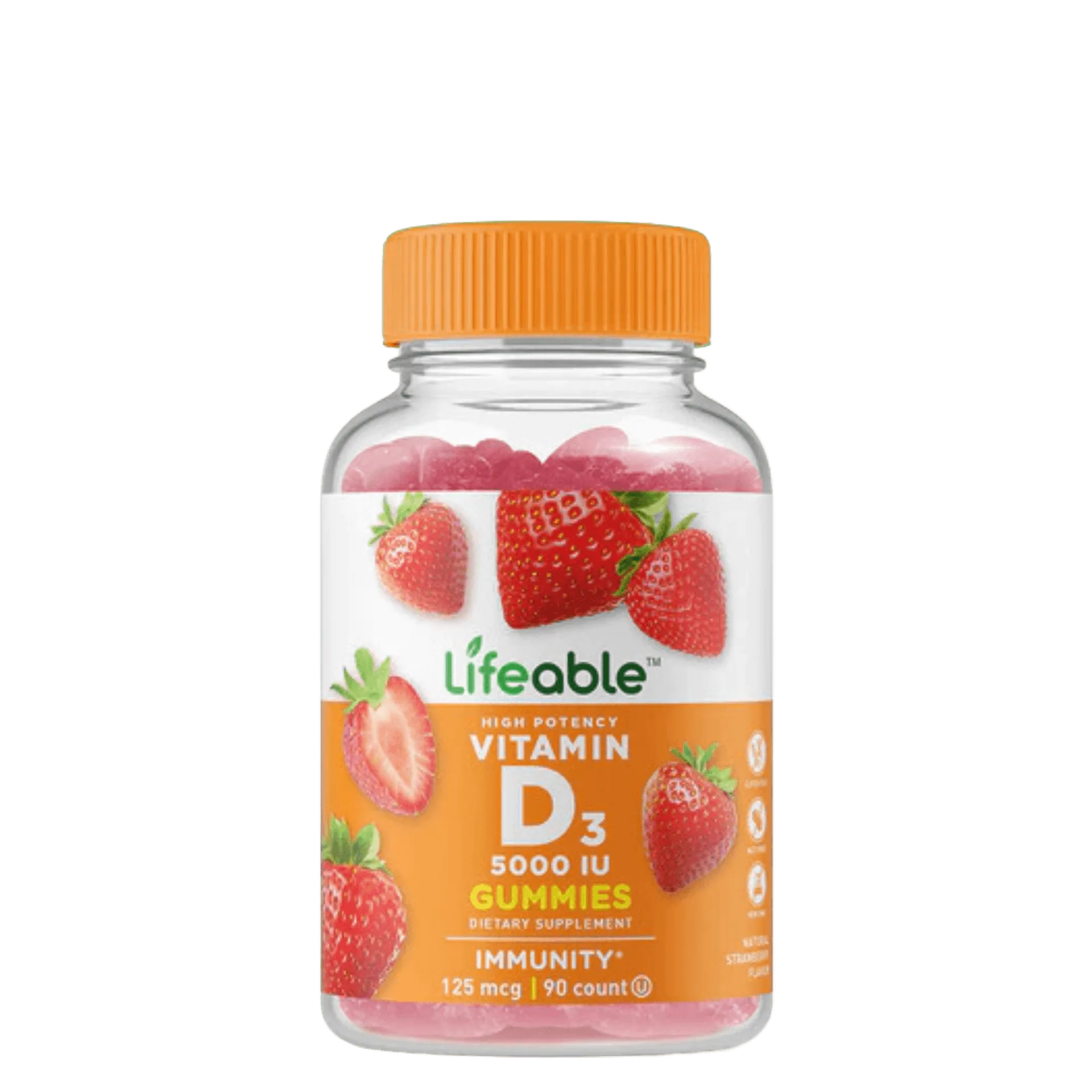 Vitamín D gumové bonbony
