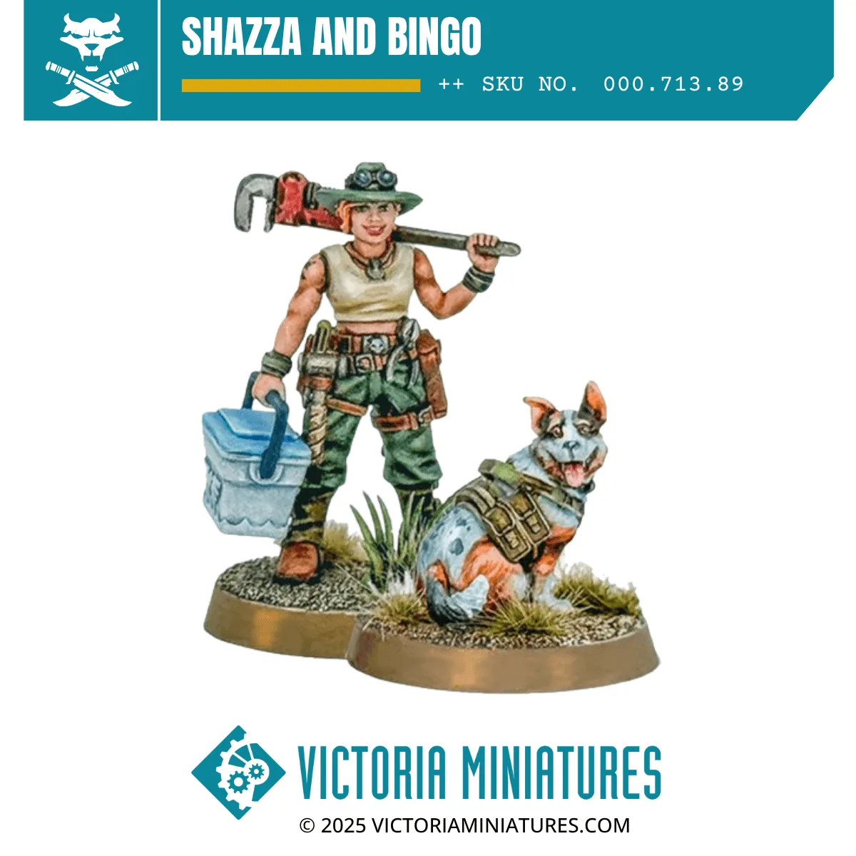Mechanic Shazza and Bingo