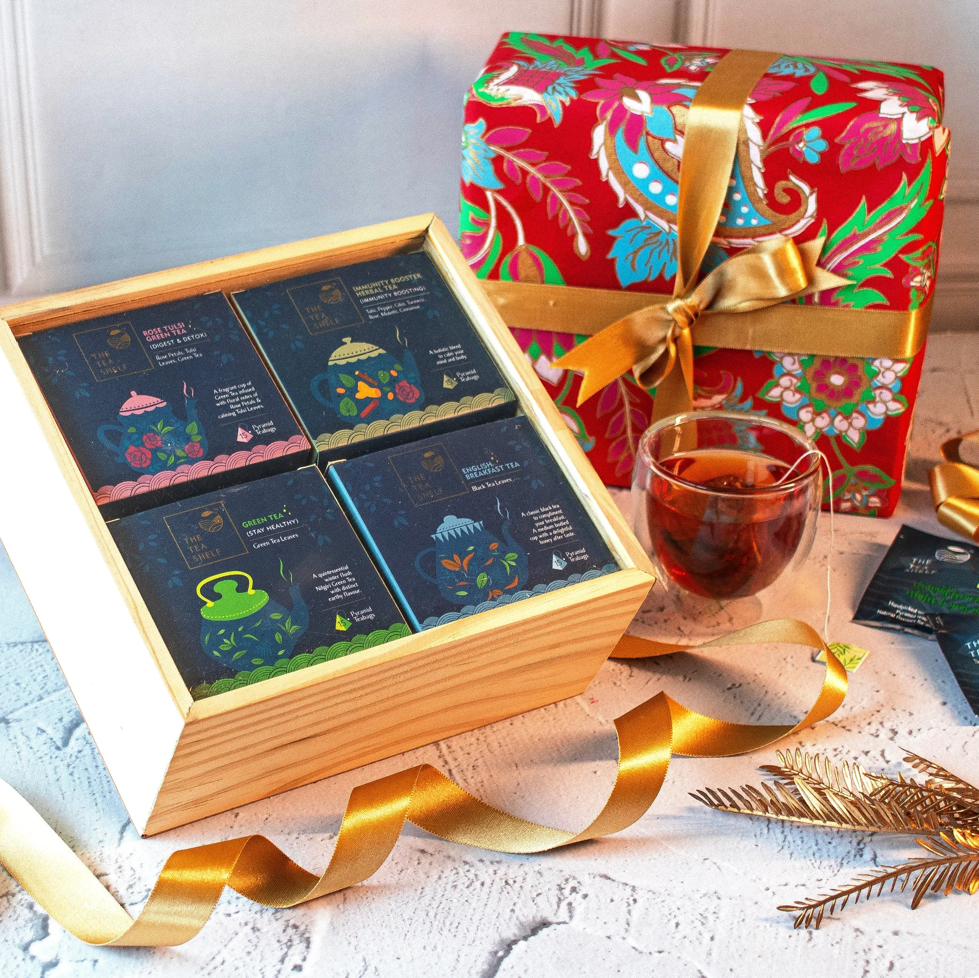 Slider Box Tee-Geschenkset: Was jeder Tee bietet