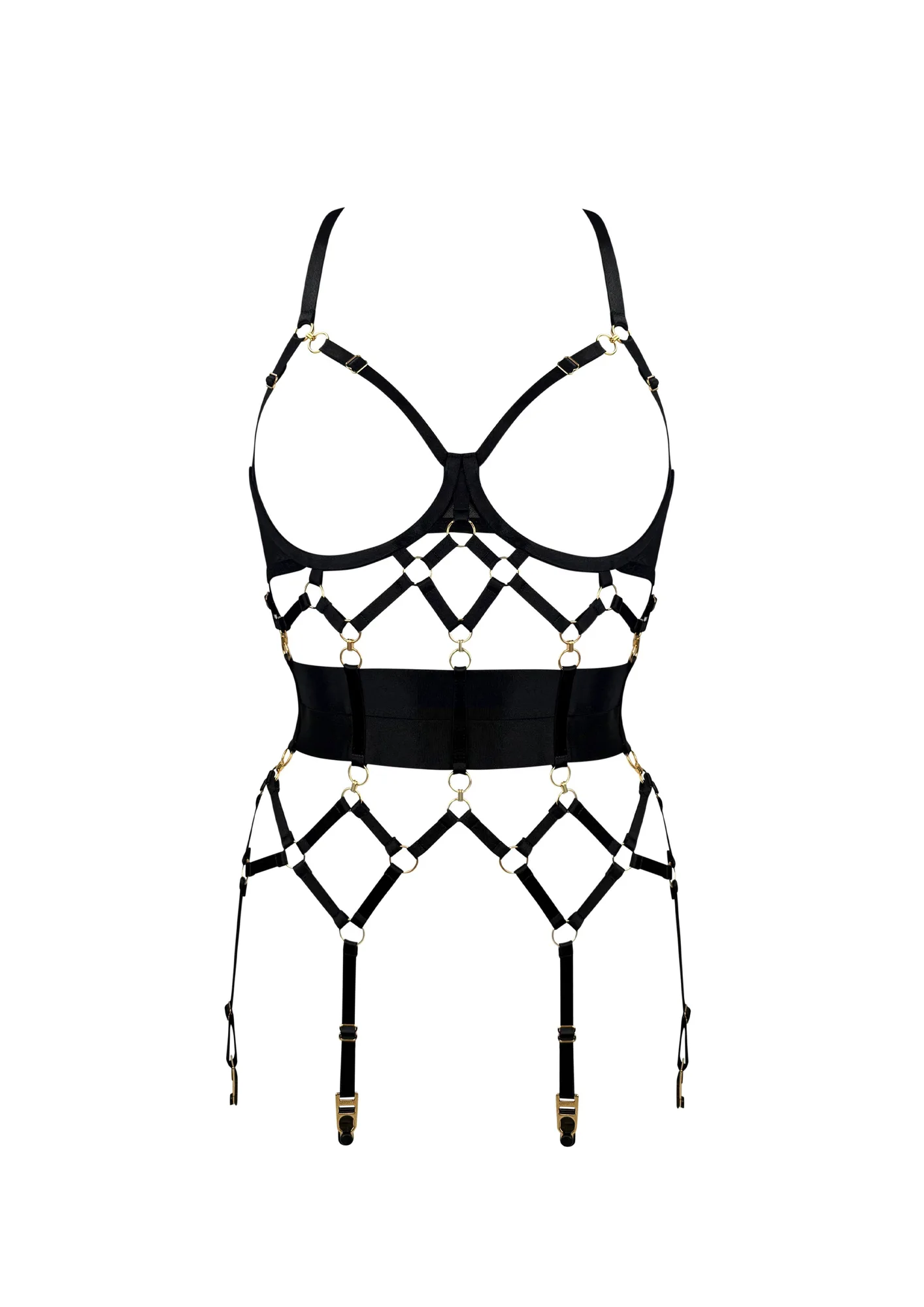 Zenna Ouvert Wired Harness Basque