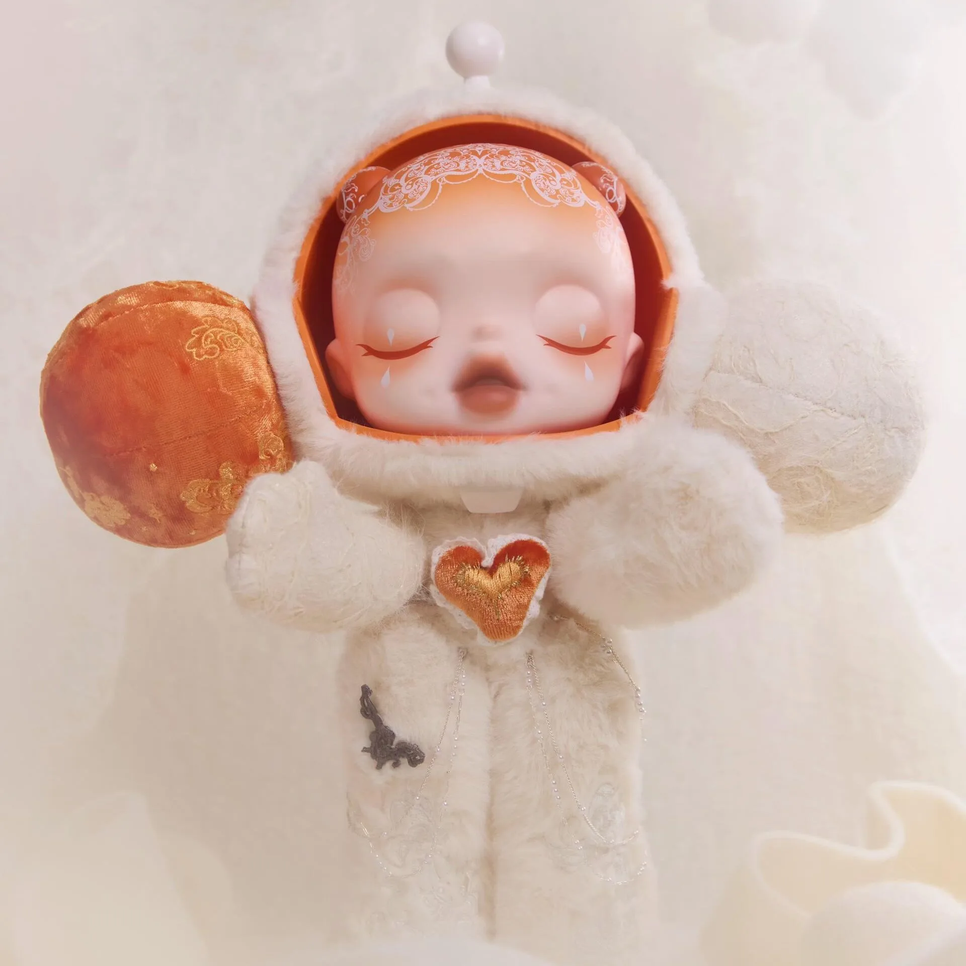 Mega α Skullpanda 400% White Moon Figure