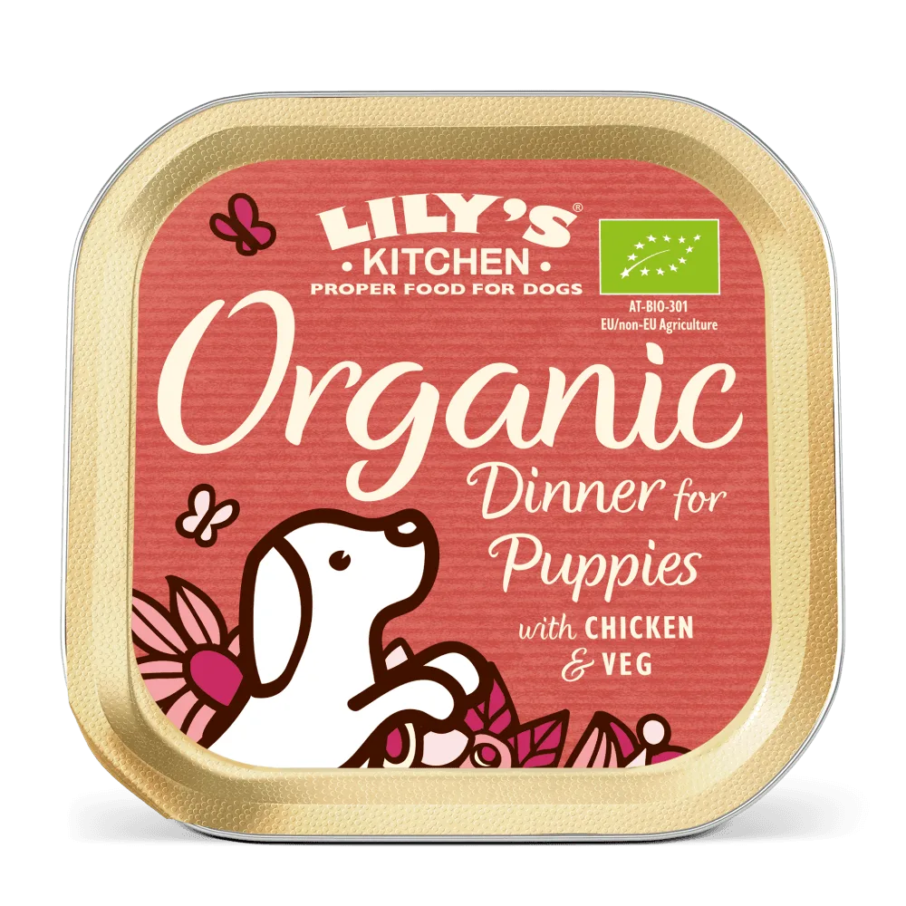 Organic Dinner for Puppies (150g)