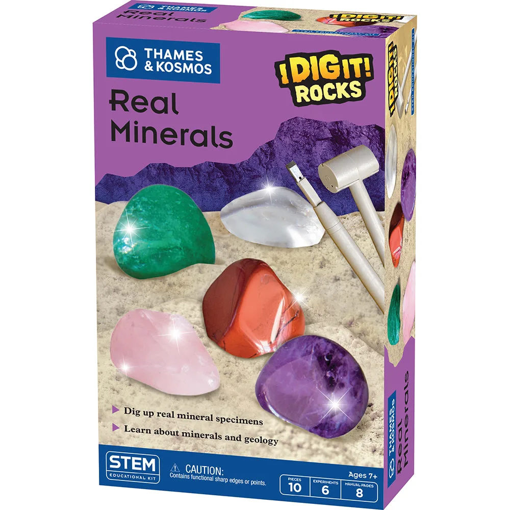 I Dig It! Rocks - Real Minerals Excavation Kit