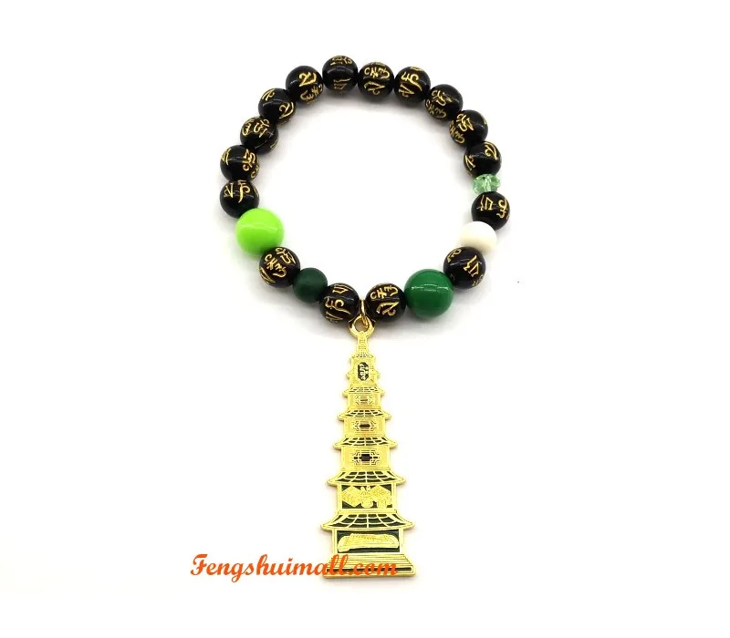 Amuleto Scolastico Pagoda per Maniglia