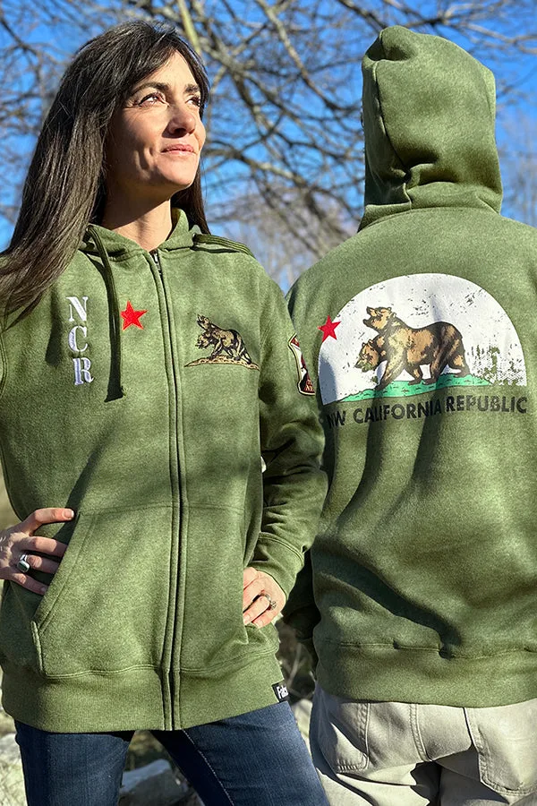 Hoodie com fecho Fallout New Vegas NCR Trooper