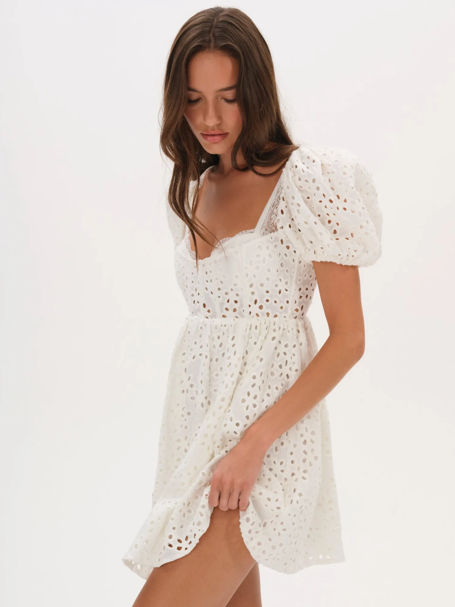 Becca Mini Dress — White