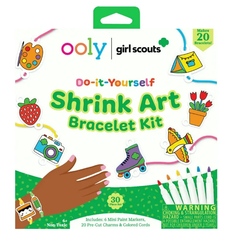 OOLY x Girl Scouts: Do-It-Yourself Shrink Art