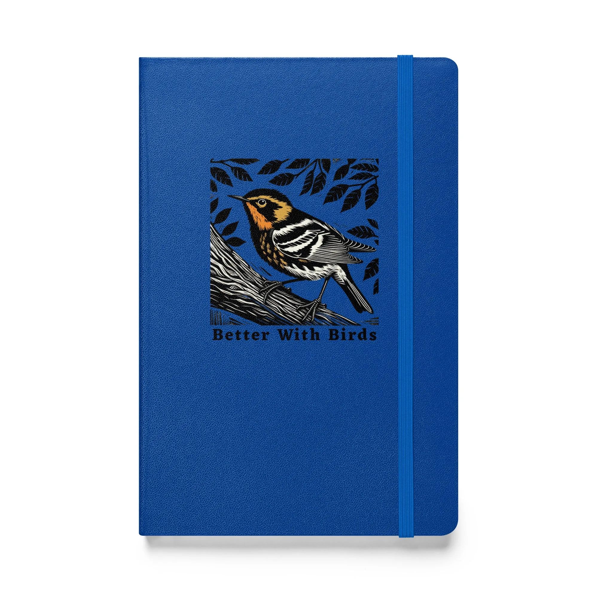 Blackburnian Warbler Hardcover Notebook