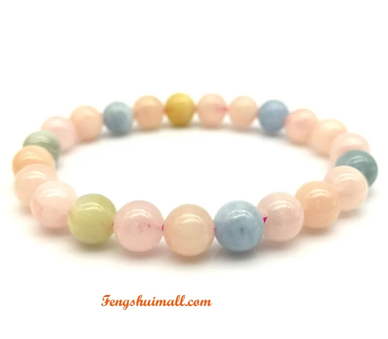 High Grade Morganite Bracelet