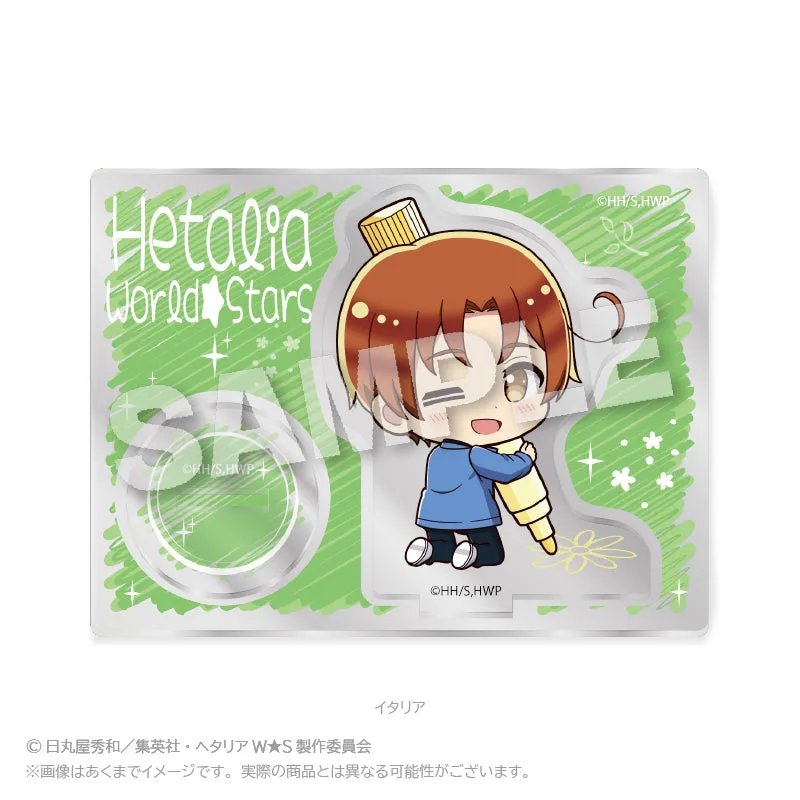 Hetalia World Stars (wersja Oekakiccho) stojak akrylowy [Włochy]
