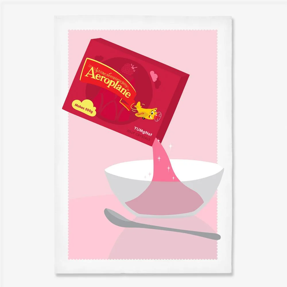 TEA TOWEL - ICONIC AEROPLANE JELLY