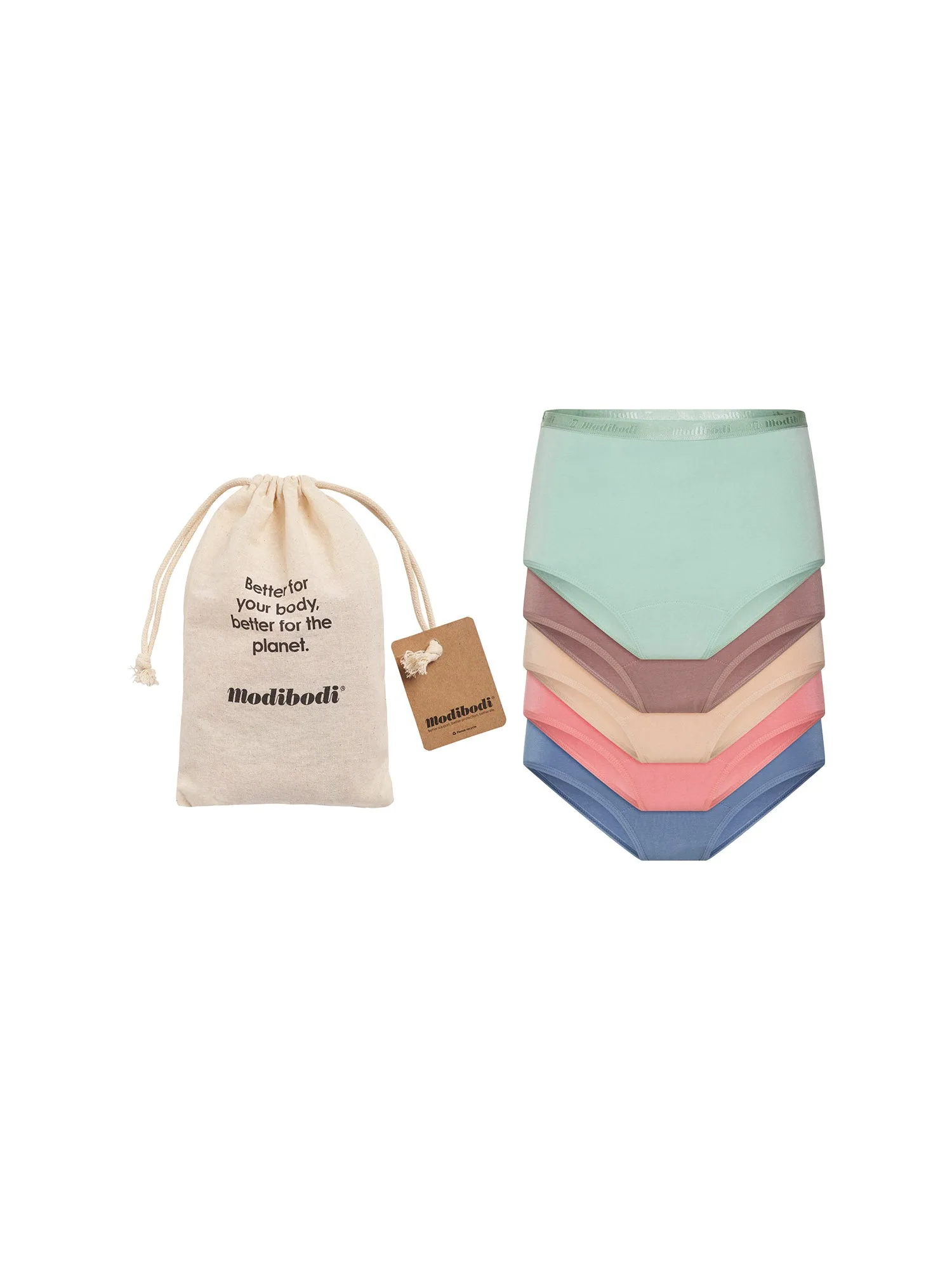Classic Full Brief Everyday Pack Neutrals Multi