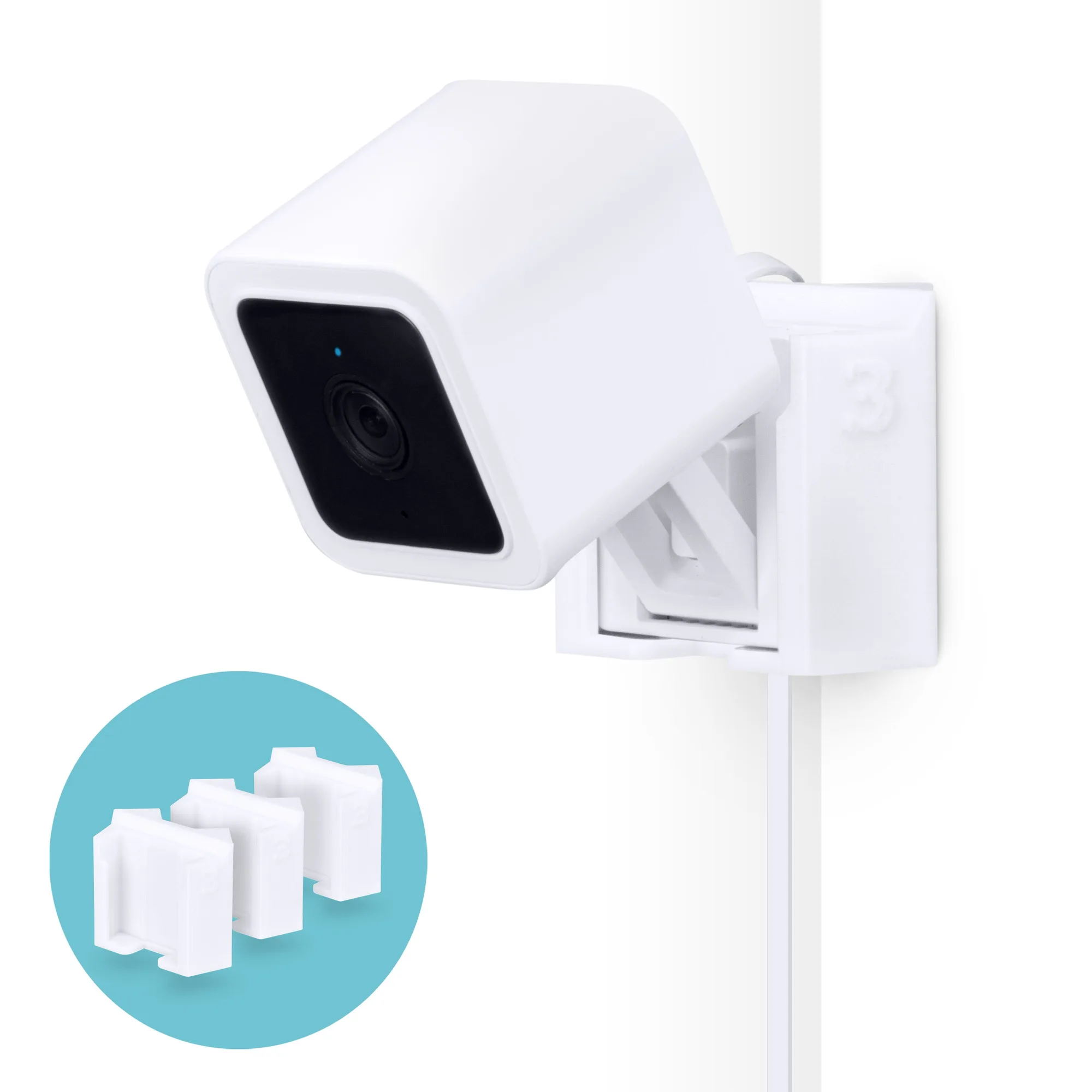 Wyze Cam V3 Corner Mount: Adhesive Bracket Setup