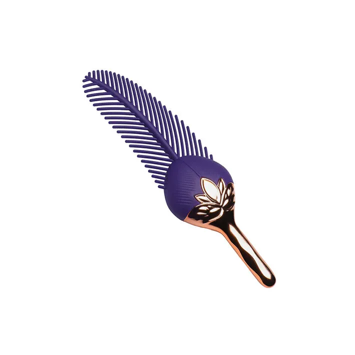 The Tickler Vibrating Silicone Feather Tickler