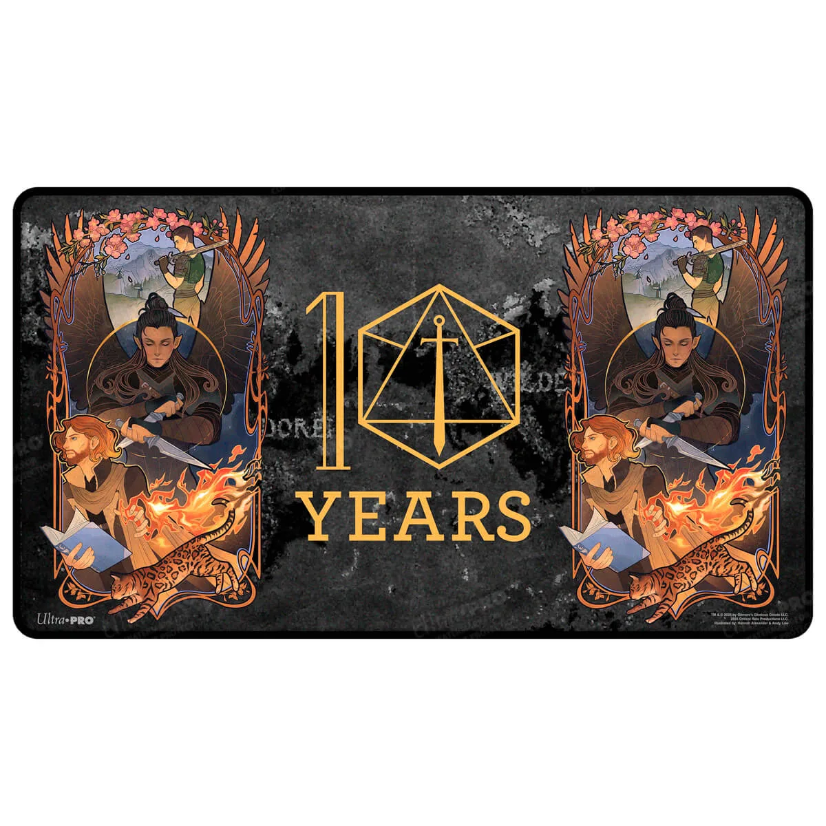 Critical Role 10-Year Anniversary Stitched Edge Playmat - Liam O’Brien