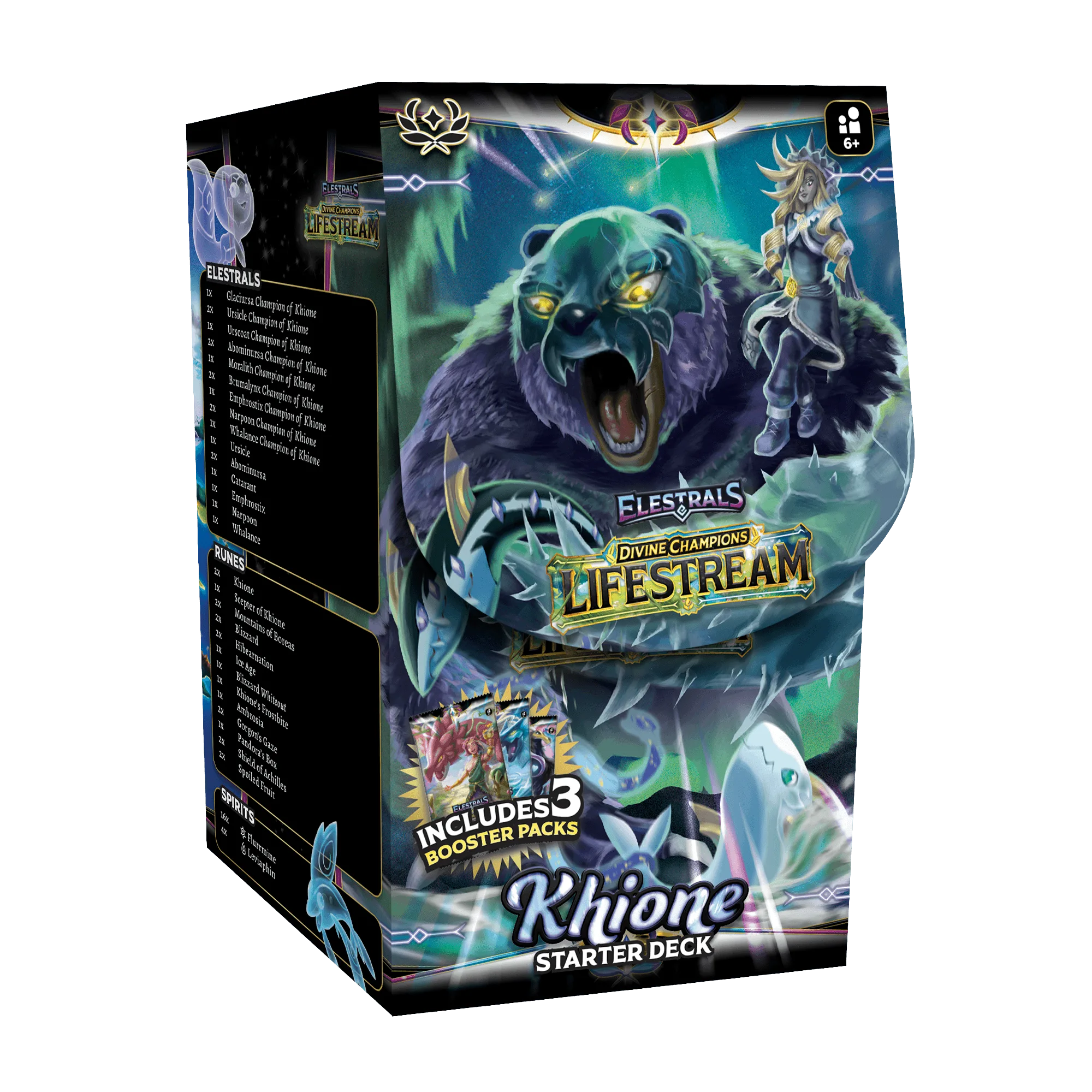 Elestrals TCG: Khione Starter Deck - Lifestream (Divine Champions)