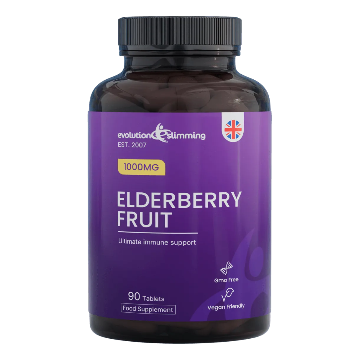 Elderberry Extract 1000mg Tablets | Immune Wellness & Daily Support
