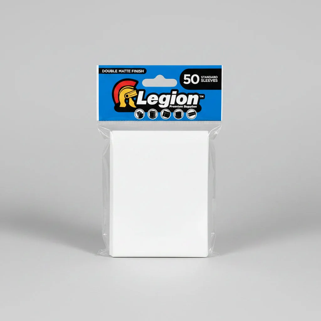 Double Matte White Sleeves