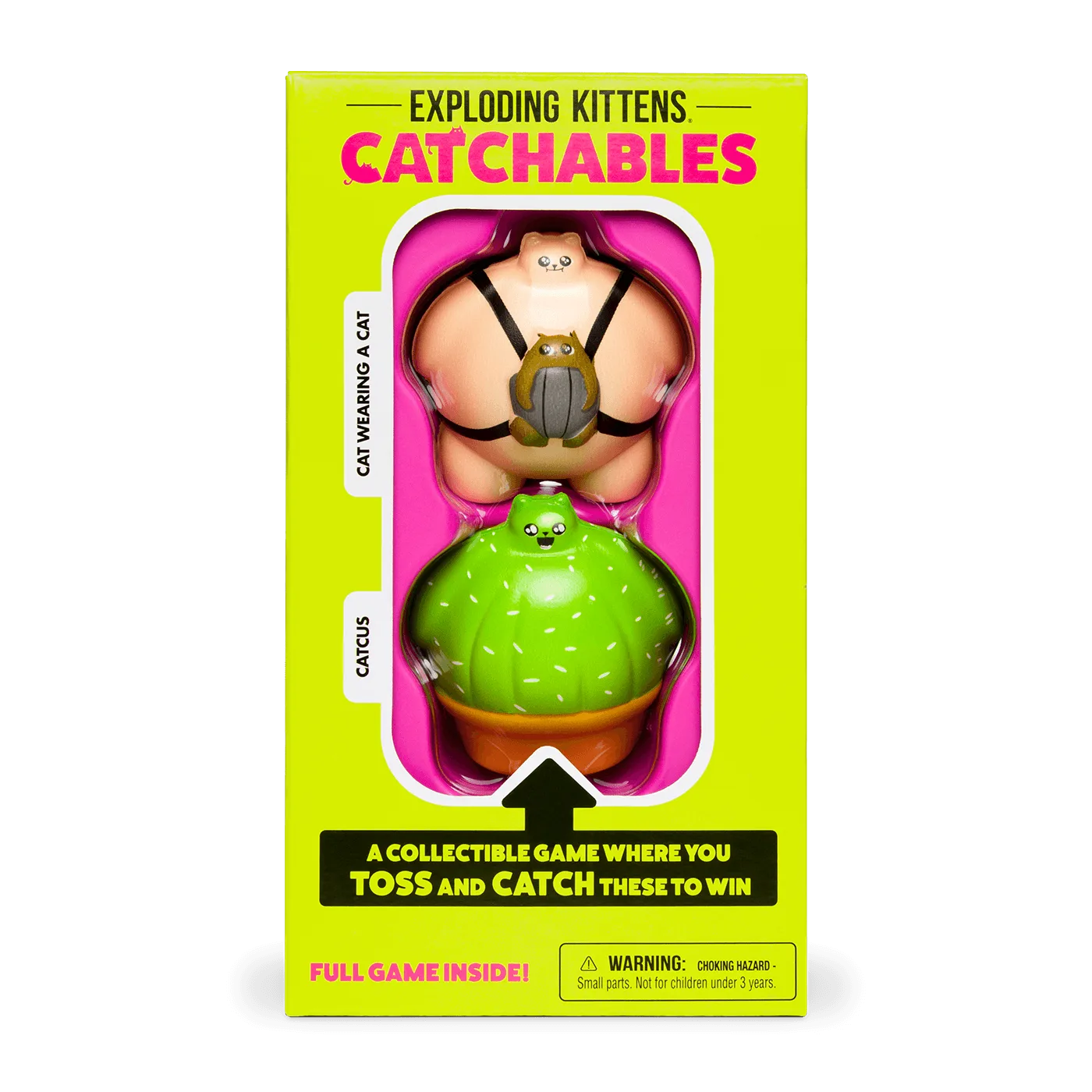 Catchables 2-pack #2 (Katt som bär katt & Catcus)