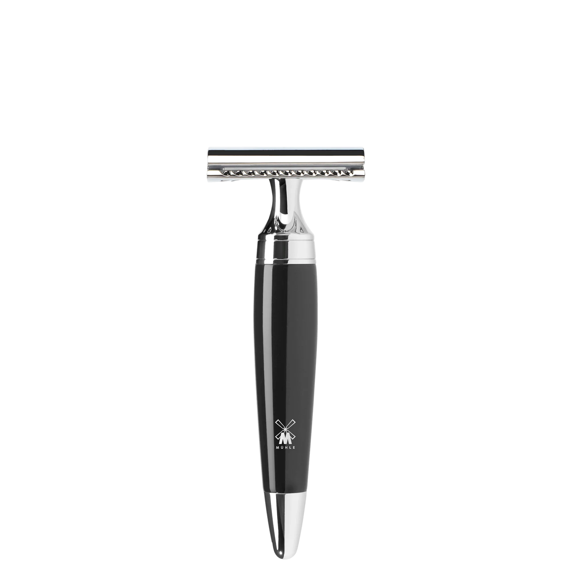 MÜHLE - STYLO Rasierer aus Buche, Gestockt
