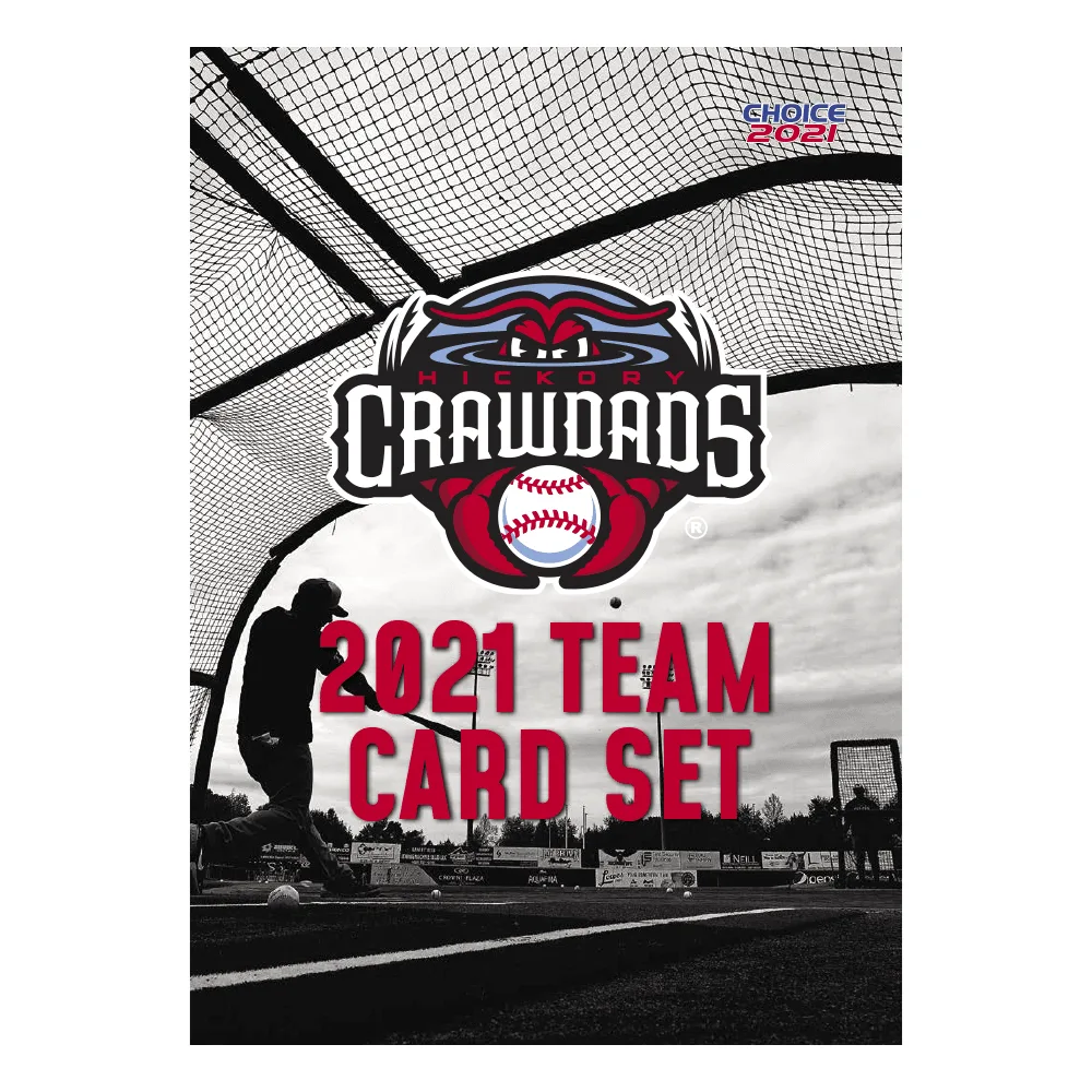 Hickory Crawdads Team Card Sets: 2021 vs 2026