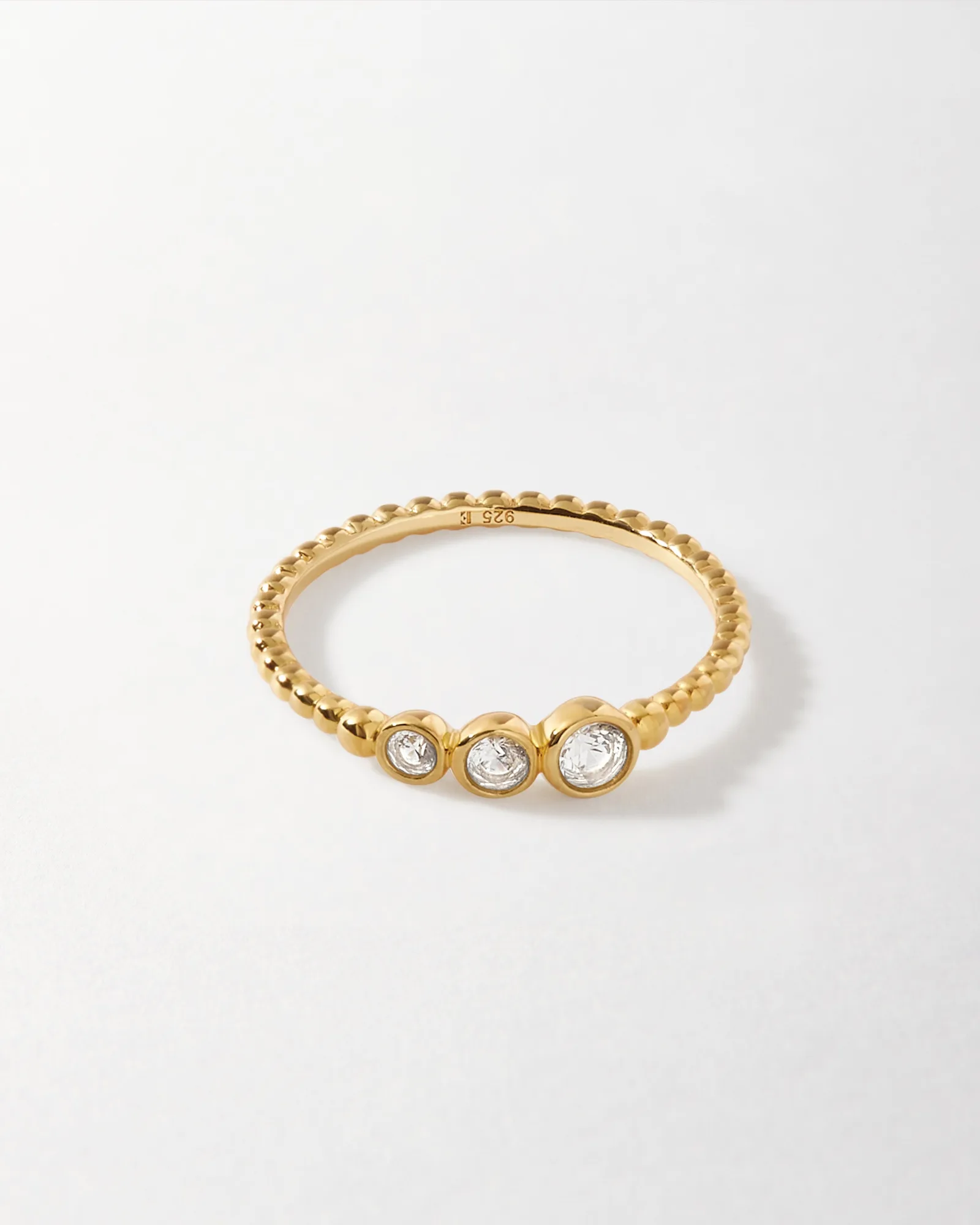 Serena White Sapphire Ring
