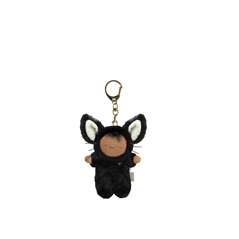 Cozy Bag Charm - Cat Nox