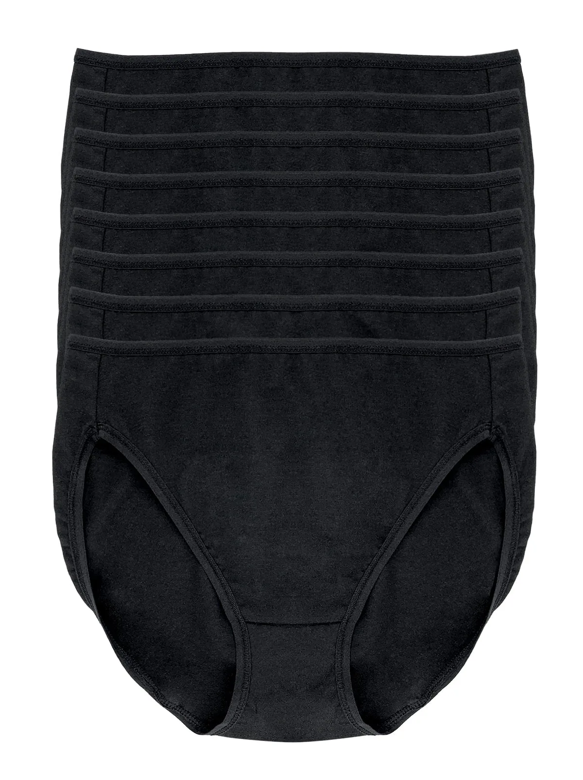 Katoenen modal stretch full coverage hoge slip 8-pack