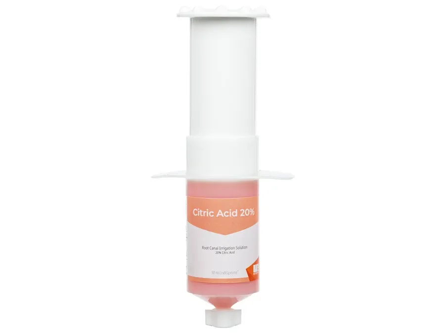 Ultradent กรดซิตริก 20% สำหรับปรับสภาพคลองรากฟัน