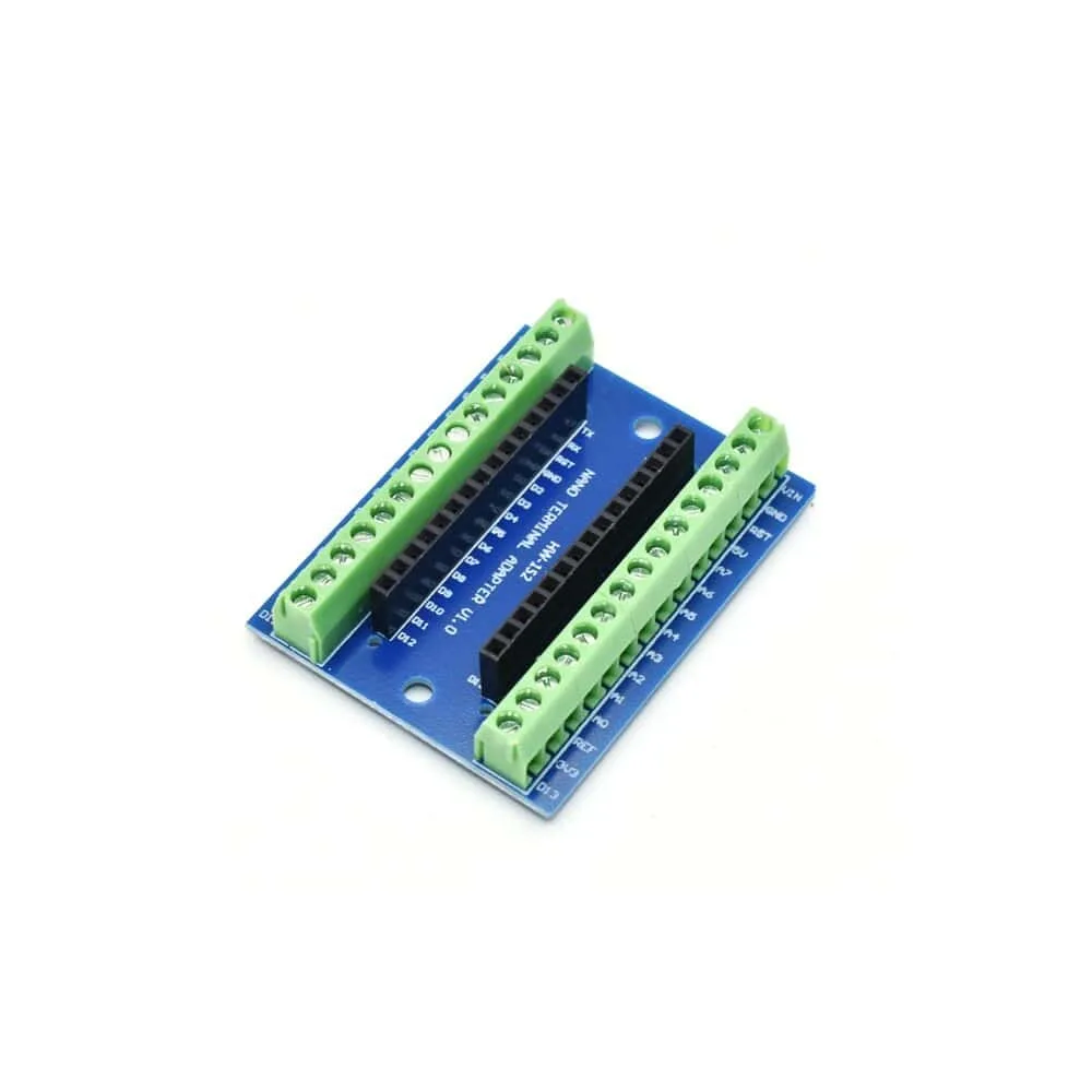 Arduino Nano Shield Expansion Breakout Board Screw Terminal
