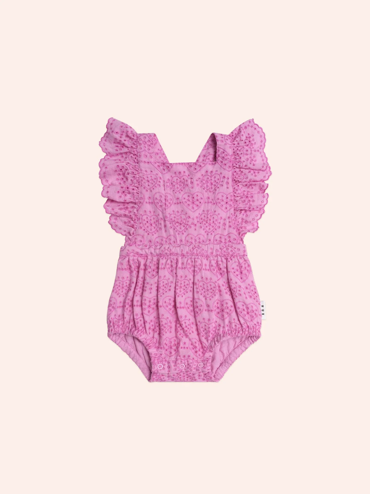 Frilly Broderie Playsuit
