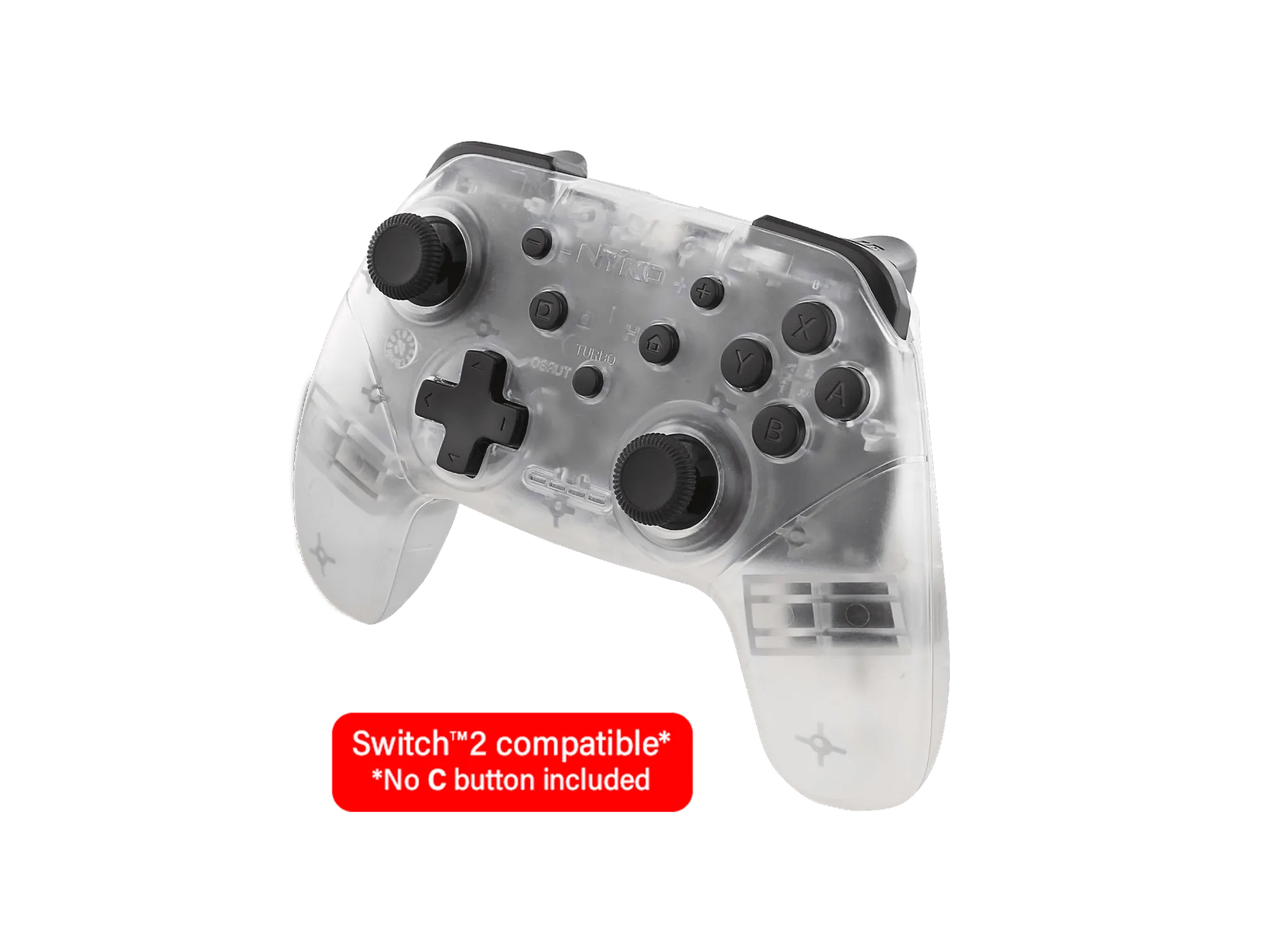 Nintendo Switch用ワイヤレスコアコントローラー（クリア）：ファーストルック