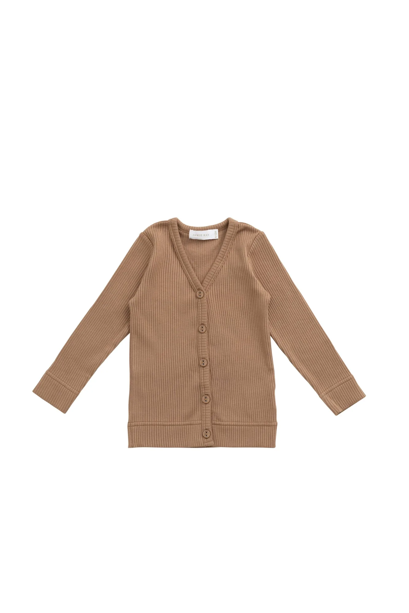 Organic Cotton Modal Cardigan - Cavern Clay