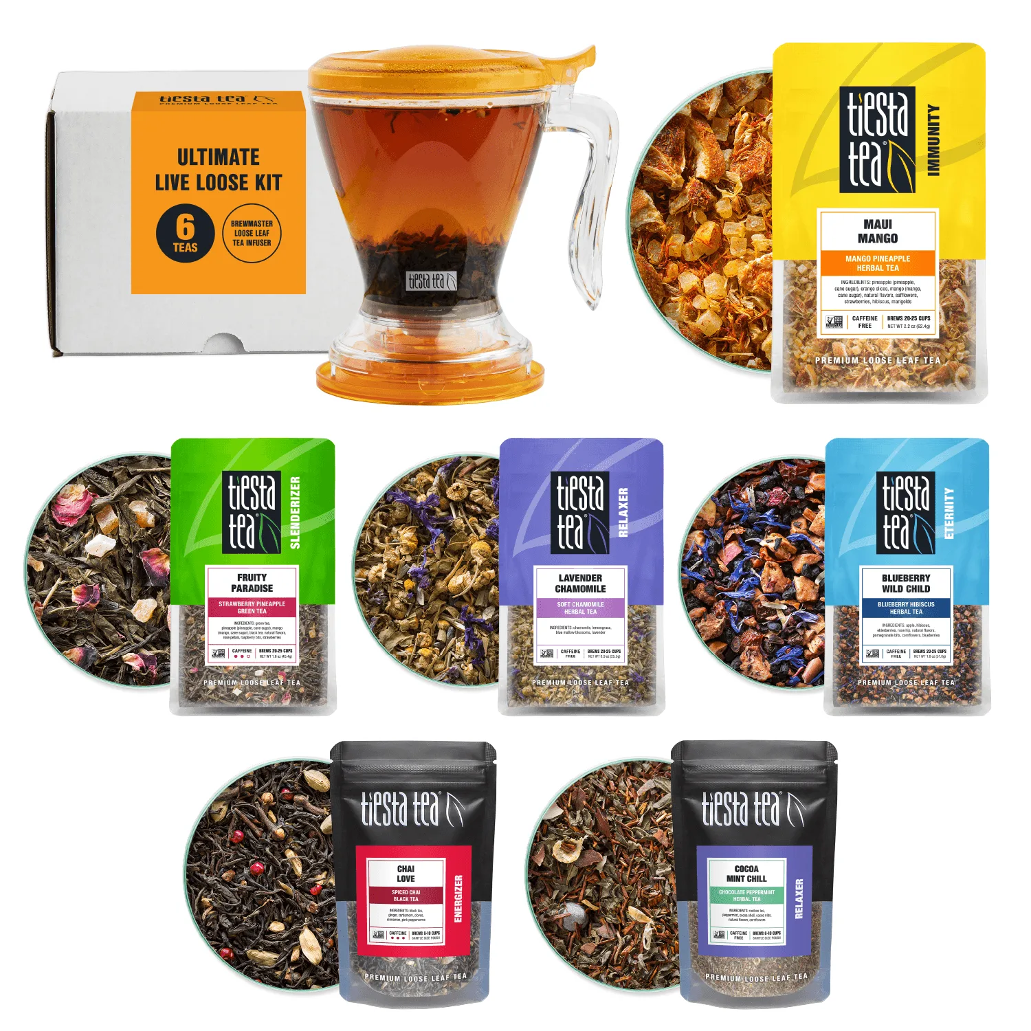 ¿Qué contiene un lote variado de té? Guía para principiantes