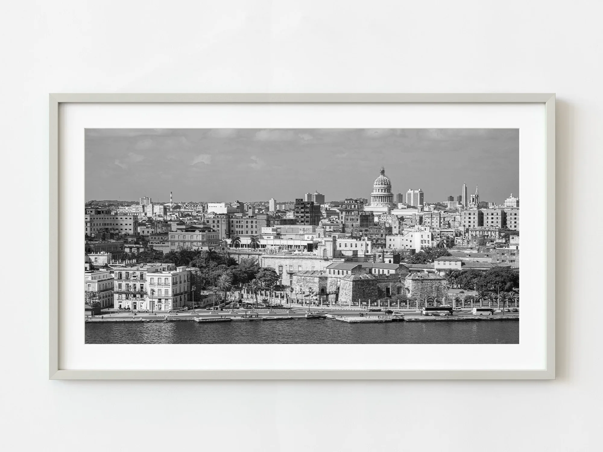 Cityscape over harbor in Havana Cuba | Limited Edition of 10
