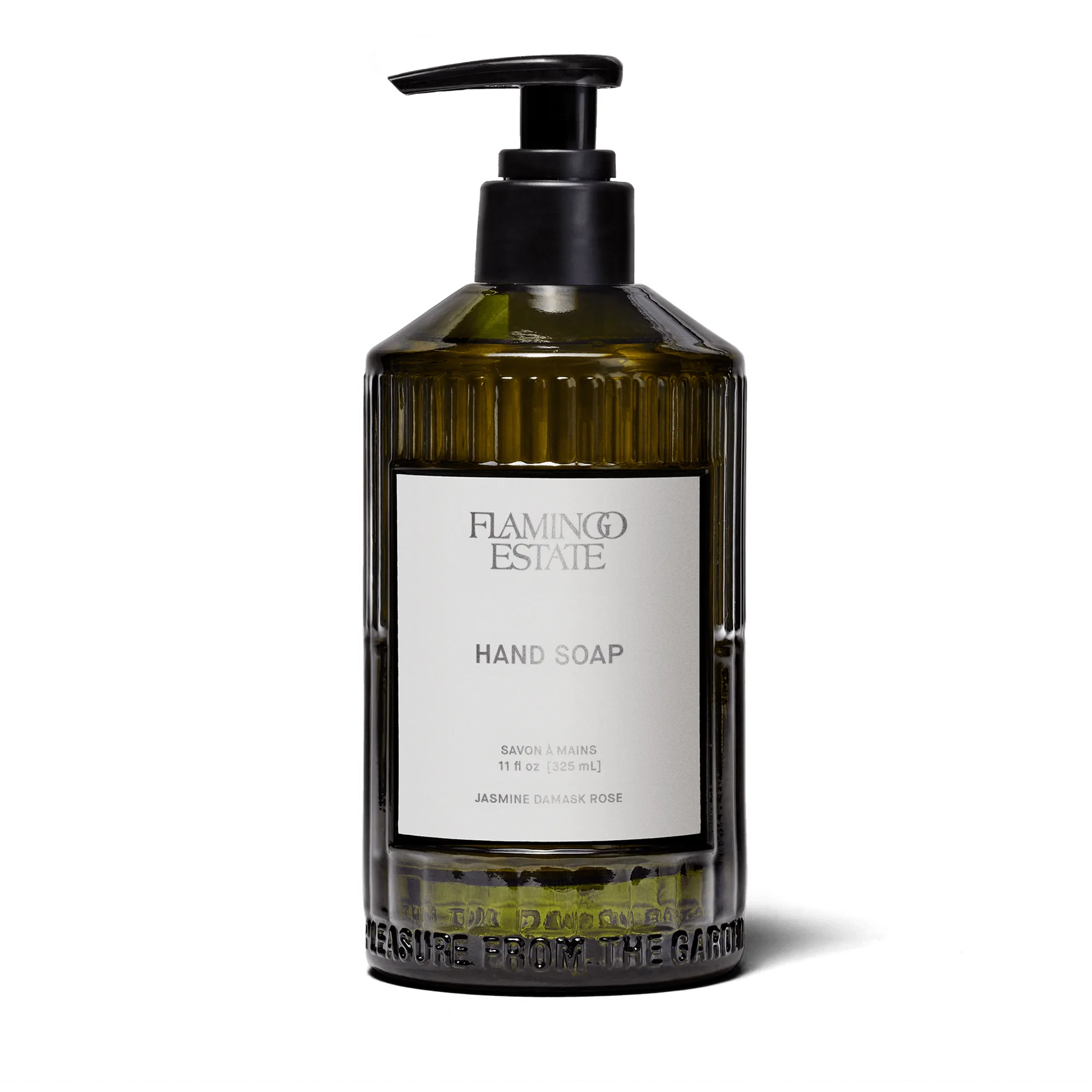 Jasmine Damask Rose Glass Hand Soap