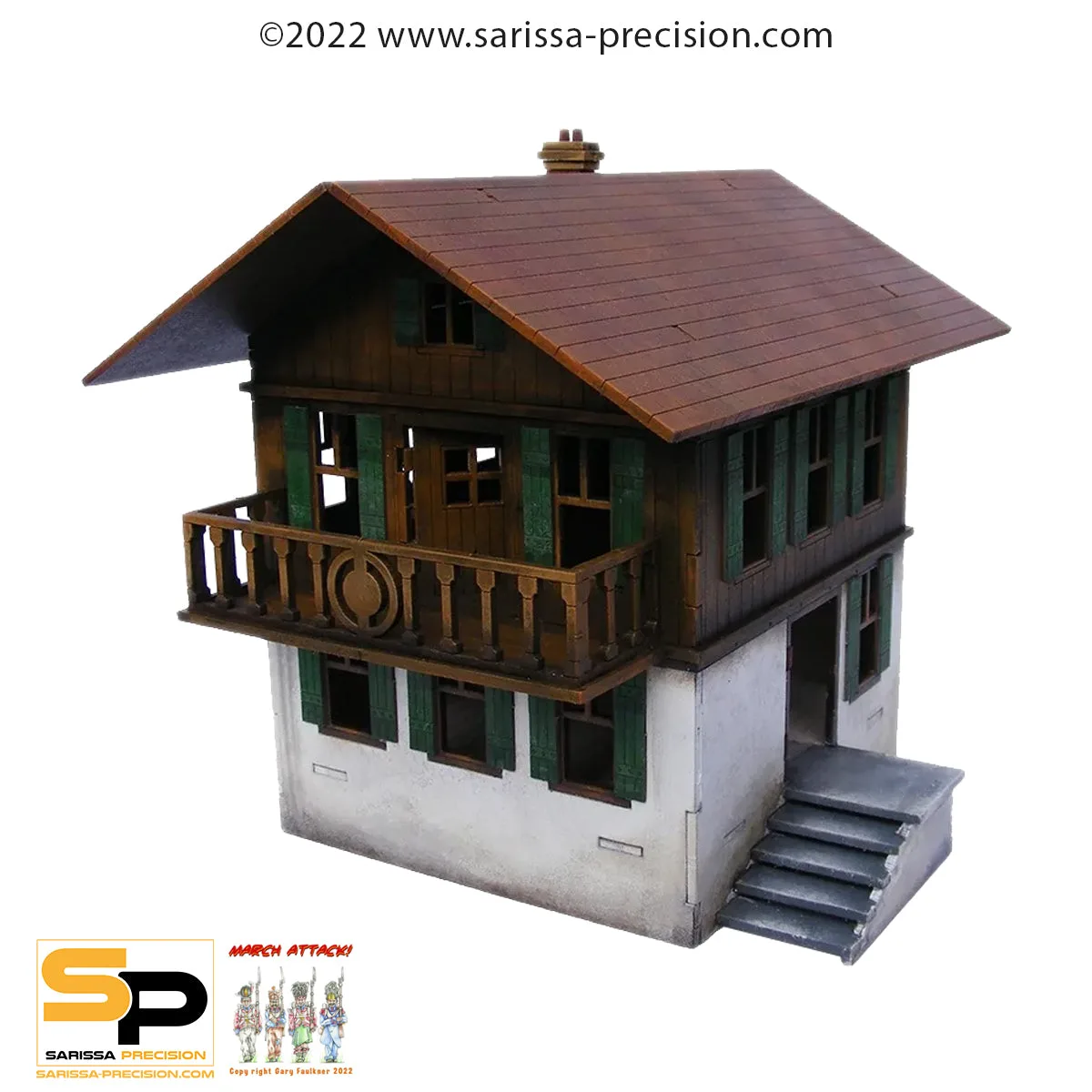 Alpine Chalet 28mm: Consejos para montar terreno de MDF