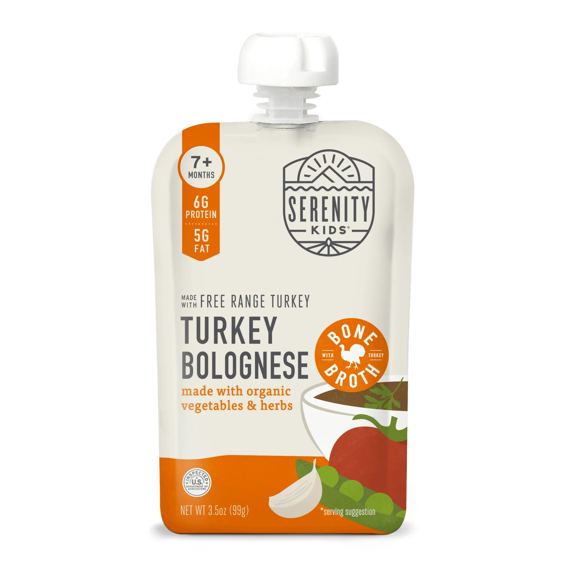 Turkey Bolognese With Organic Veggies & Bone Broth