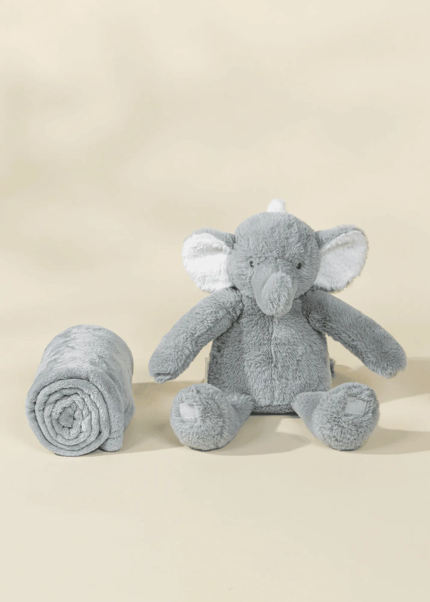 Coco Village Elephant Plush Toy & Snuggling Blanket