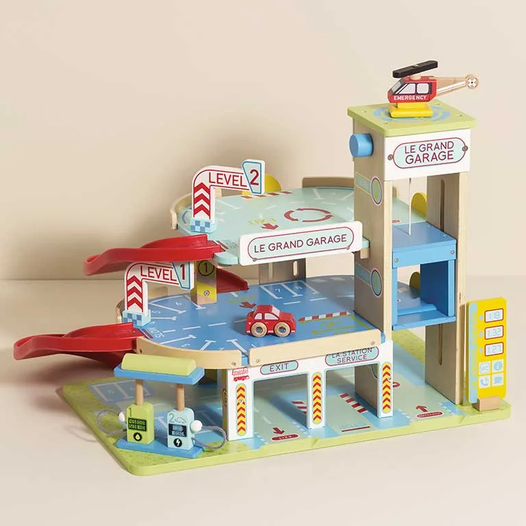 Le Grand Garage & Car Set Play Ideas for Kids